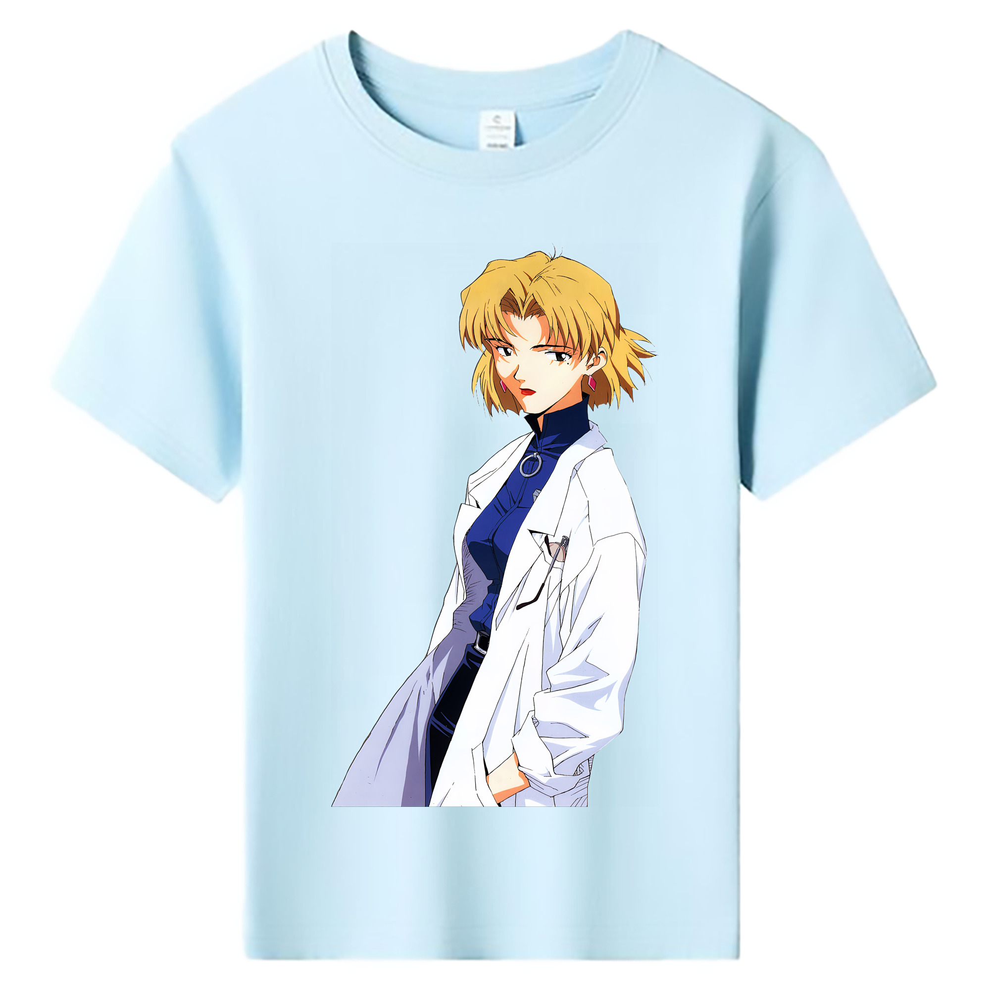 （画像用） EVA 新世紀エヴァンゲリオン 綿100％キッズTシャツ（フロントプリント）